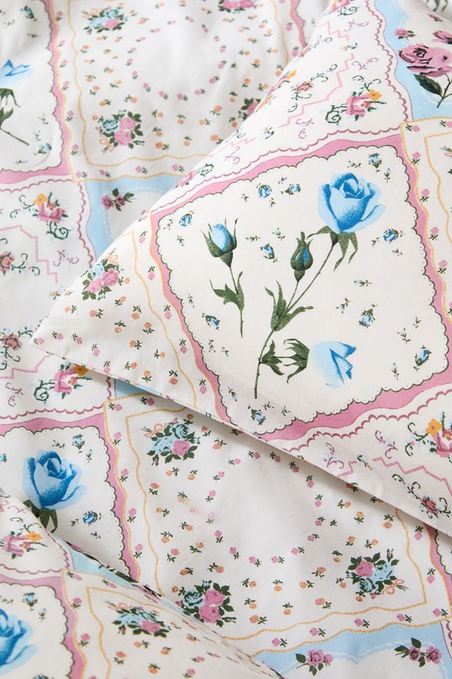 Vintage Scarf Duvet Set #2