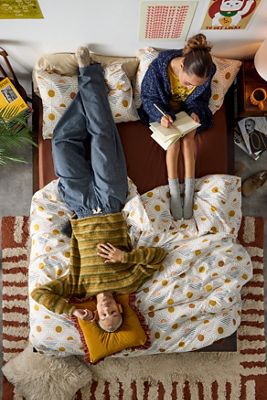 Geometric Sun Duvet Set