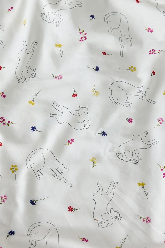 Sleepy Cat Duvet Set #3