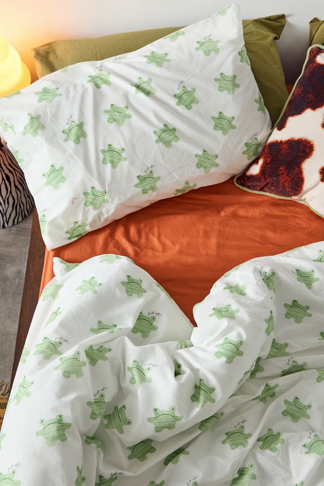 Grumpy Frog Duvet Set #1