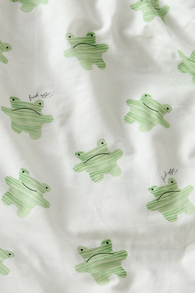 Grumpy Frog Duvet Set #4