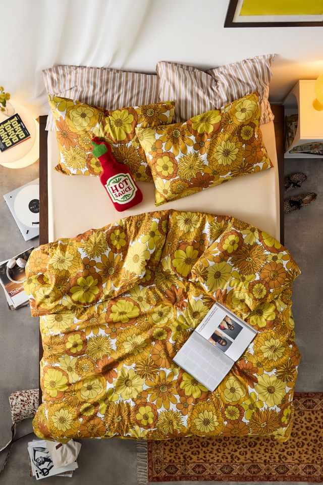 Ensemble de couette jaune Vera #1