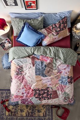 Juego de Edredón Reversible de Patchwork Agatha