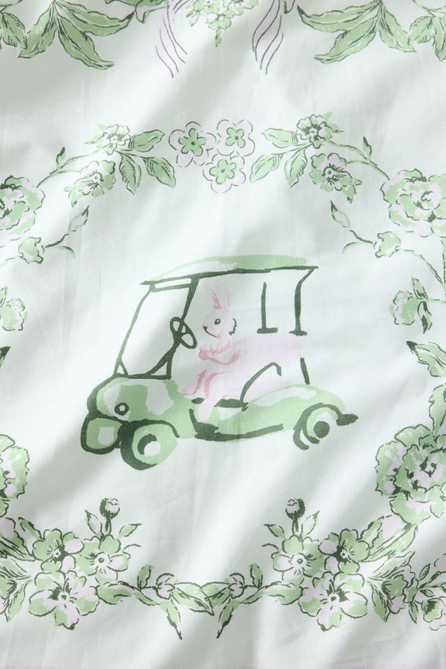 Preppy Toile Bettbezug Set #5