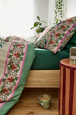 Ensemble de housse de couette Evelyn à motif floral
