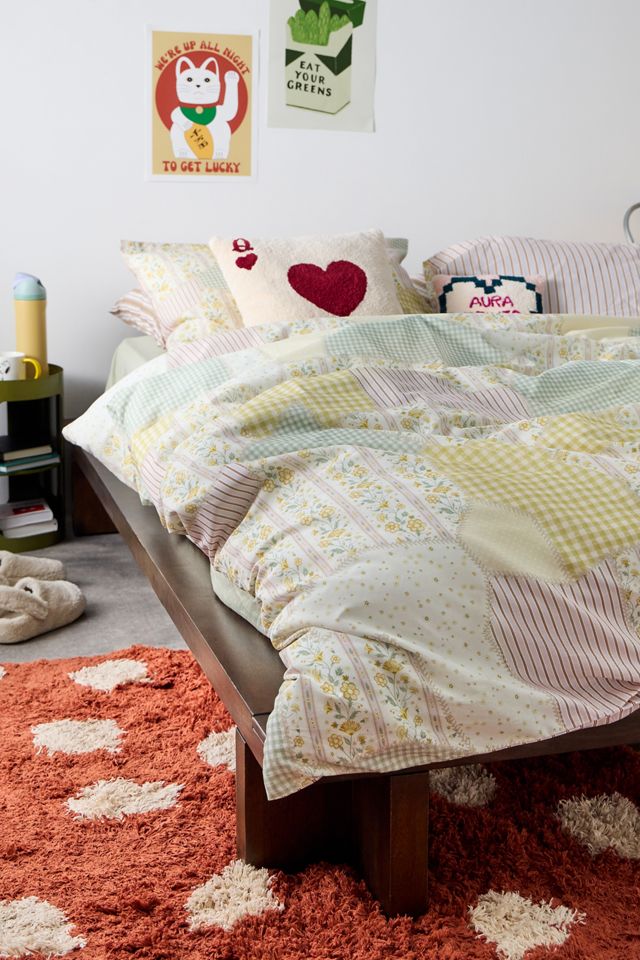 Set Copripiumino Reversibile Patchwork Primaverile #3
