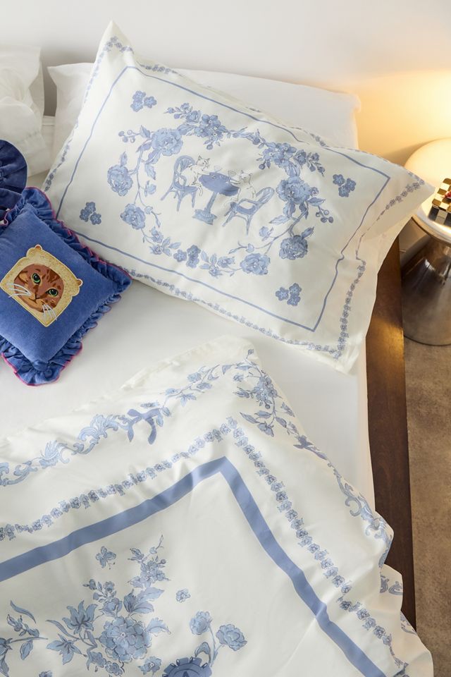 Set Copripiumino Blu Preppy Toile #2