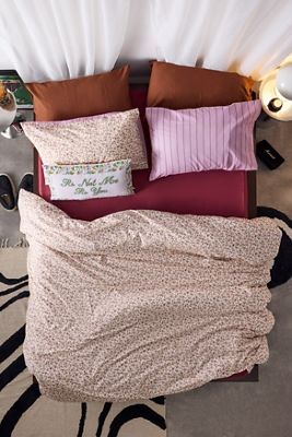 Copripiumino Oduo Con Federe – Letto Singolo/Matrimoniale – Microfibra Stampata – Motivo Geometrico Bianco