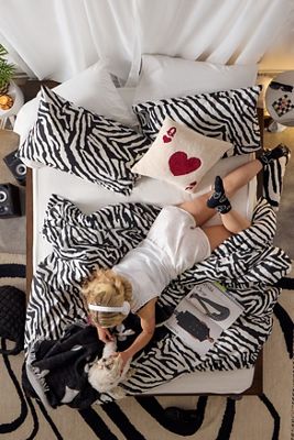Darcie Zebra Duvet Set
