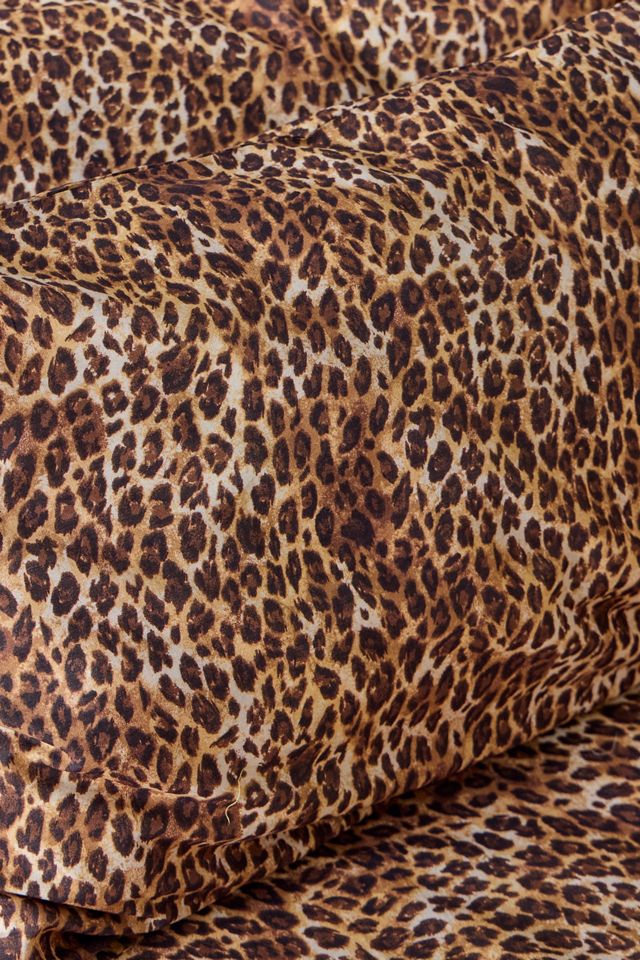 Set Lenzuolo con Angoli e Federa Stampa Leopardo #4