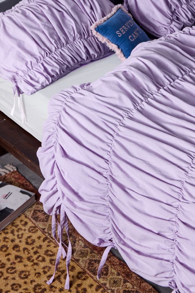 Ensemble de housse de couette froncée #4