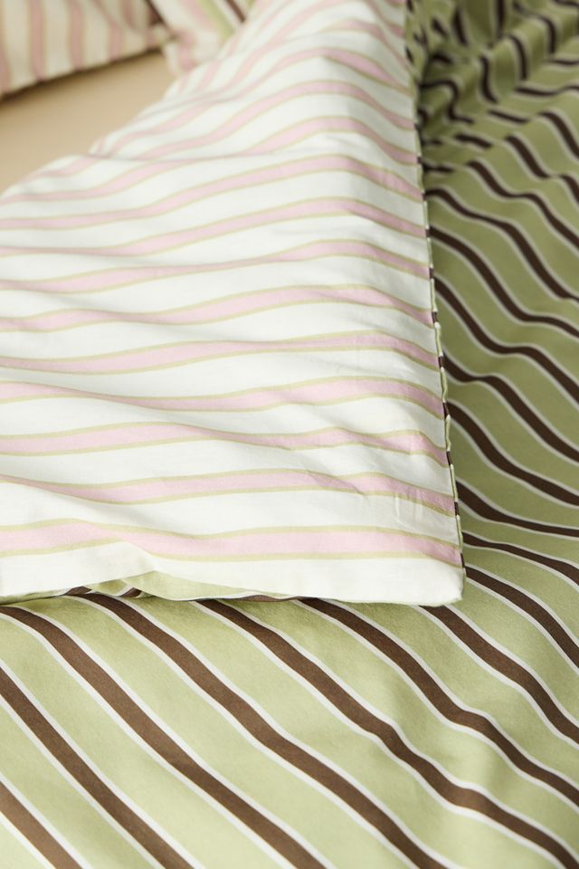 Juego de Edredón Reversible Sundae Stripe #4