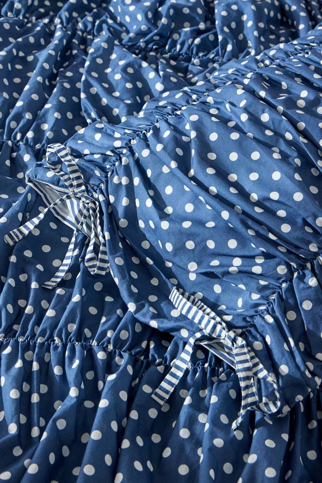 Set Copripiumino Arricciato a Pois #3