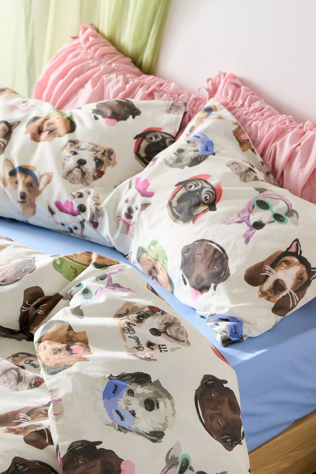 Juego de Funda Nórdica con Collage de Perros #2