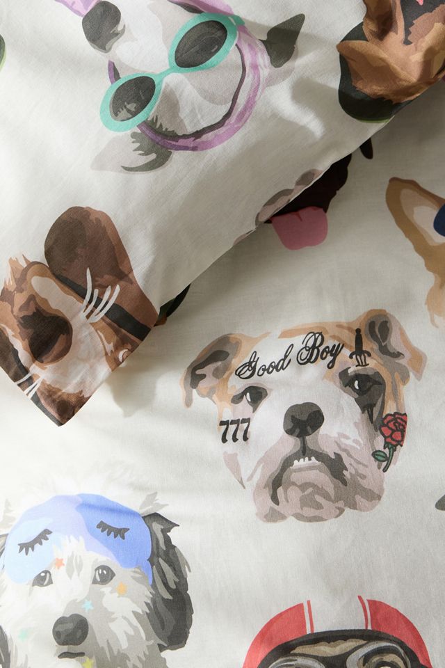 Juego de Funda Nórdica con Collage de Perros #4