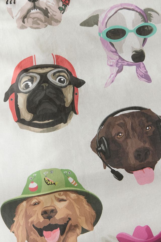 Juego de Funda Nórdica con Collage de Perros #5
