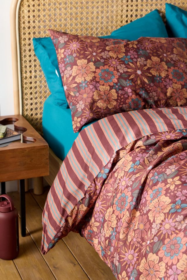 Set Copripiumino Reversibile Clara Retro Berry #2
