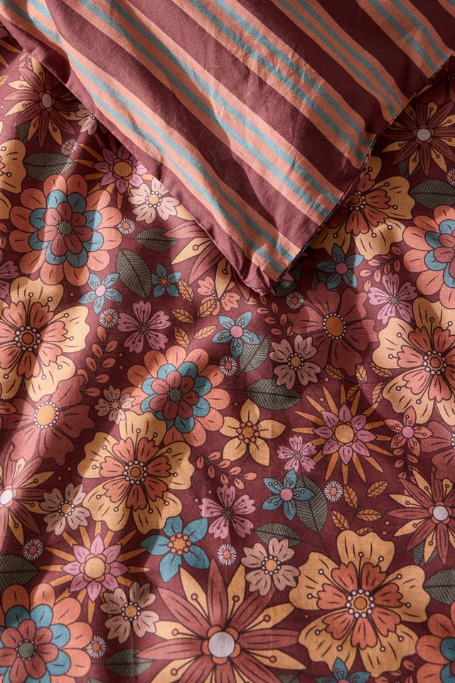 Set Copripiumino Reversibile Clara Retro Berry #3