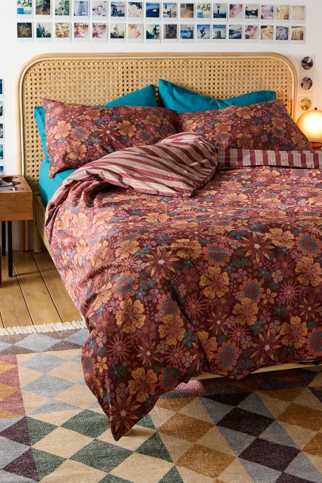 Set Copripiumino Reversibile Clara Retro Berry #4