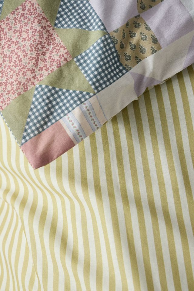 Set Copripiumino Reversibile con Toppe Vintage #7