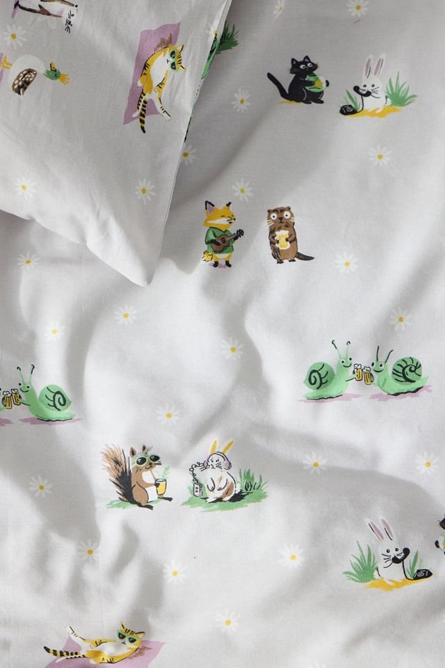Set Copripiumino con Animali Fantasiosi #2
