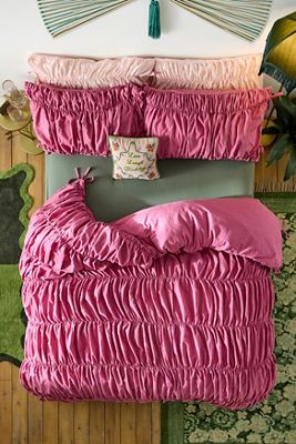 Ensemble de couette froncée