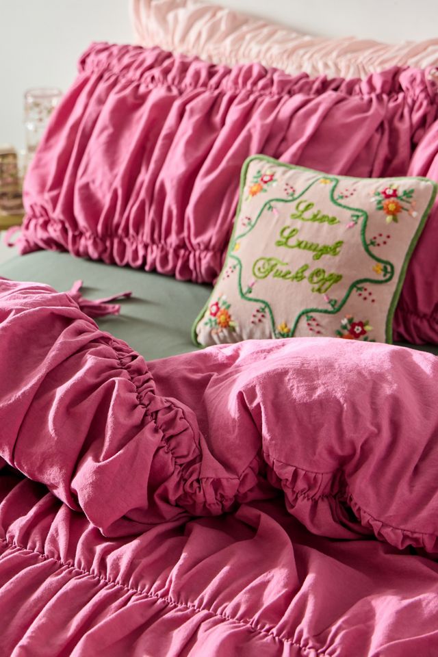 Ensemble de couette froncée #1