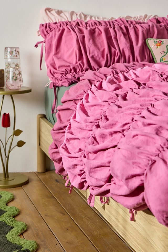 Ensemble de couette froncée #4