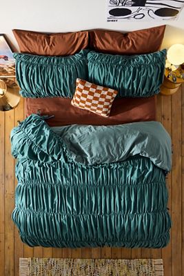 Ensemble de couette froncée