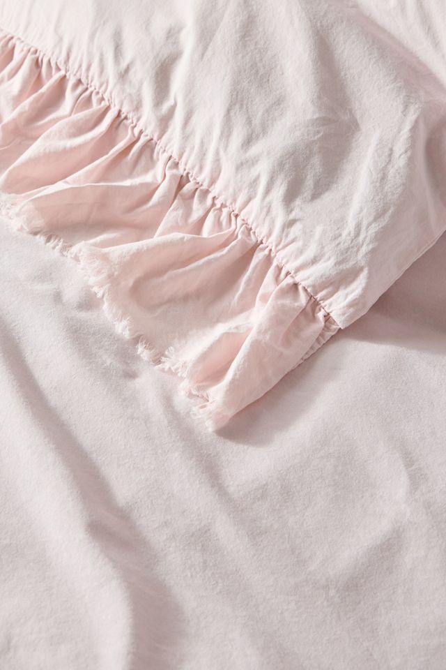 Ensemble housse de couette à double volants #2