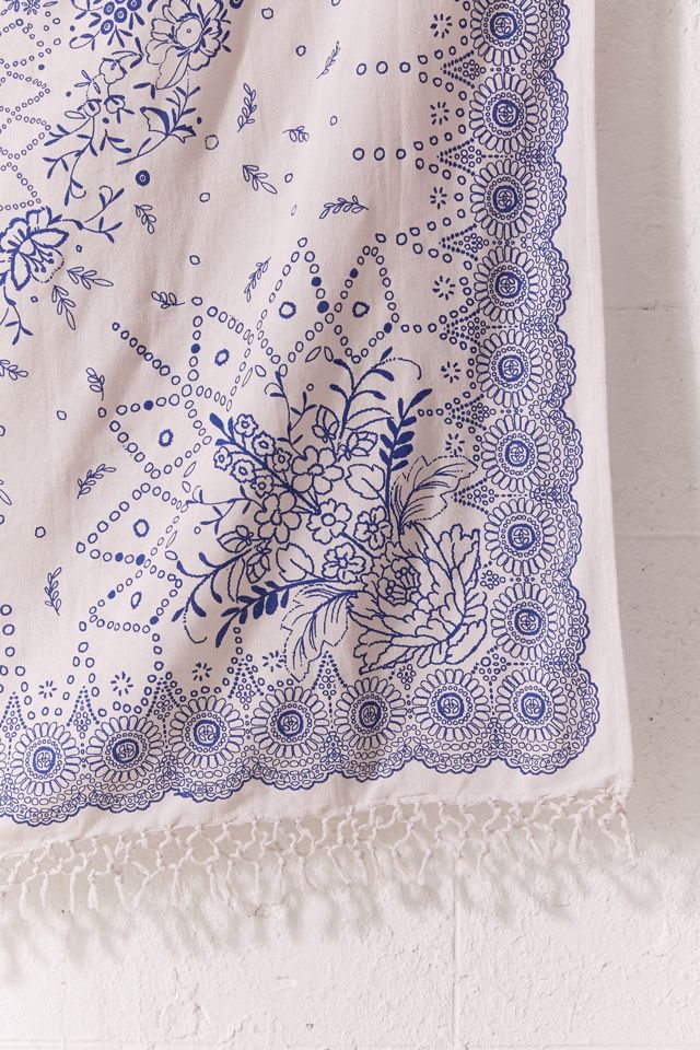 Emilia Medallion Fringe Tapestry #2