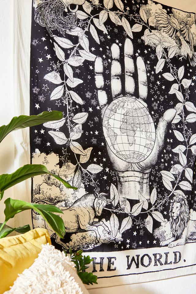 The World Tarot Card Tapestry  #1