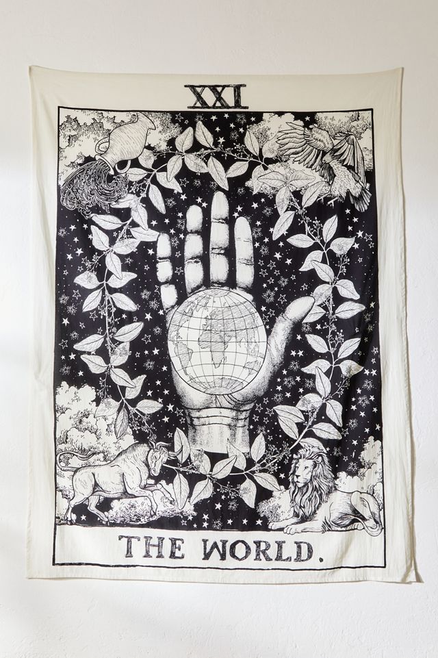The World Tarot Card Tapestry  #2