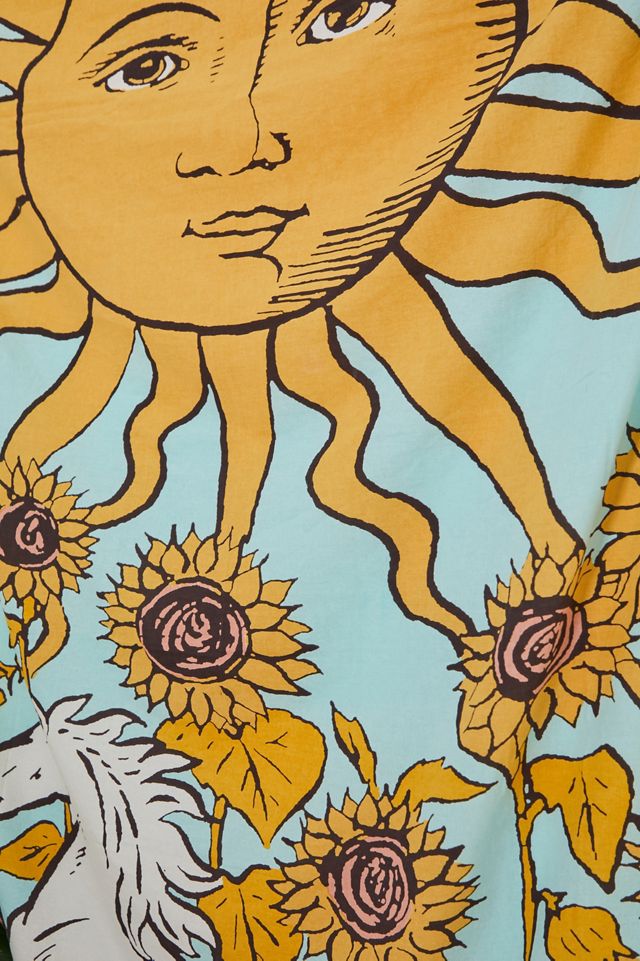 The Sun Tarot Card Tapestry  #1