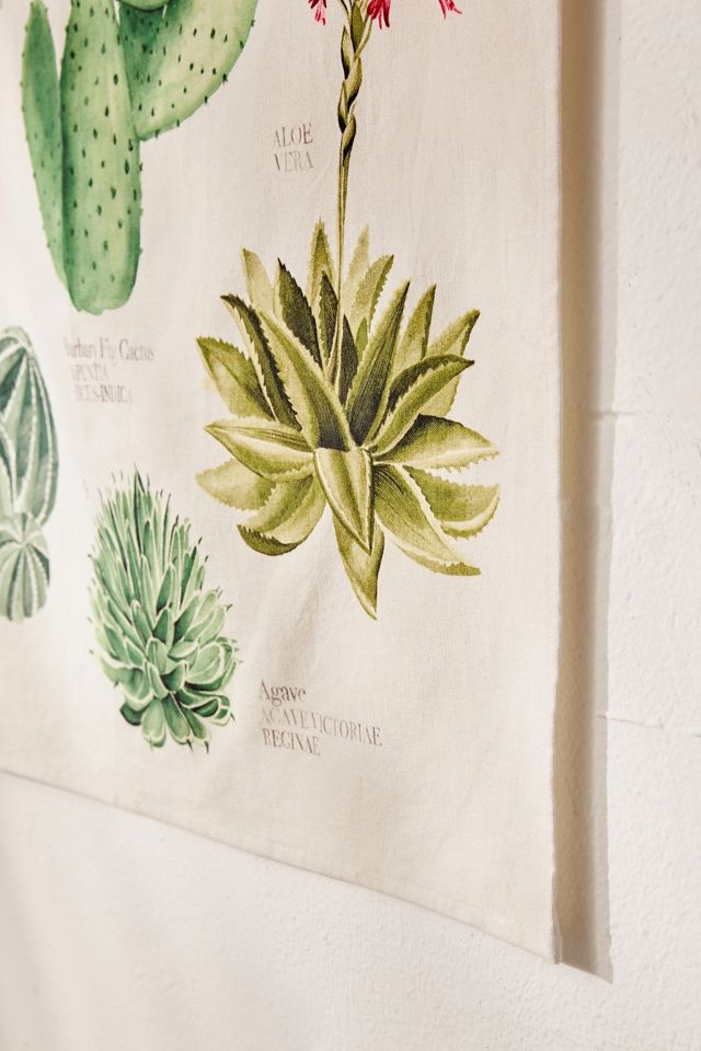 Cactus and Succulents Tapestry #3