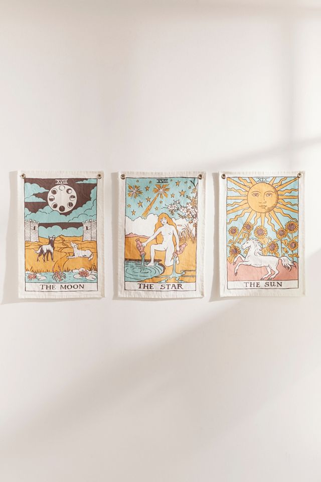 The Sun Tarot Card Tapestry #1