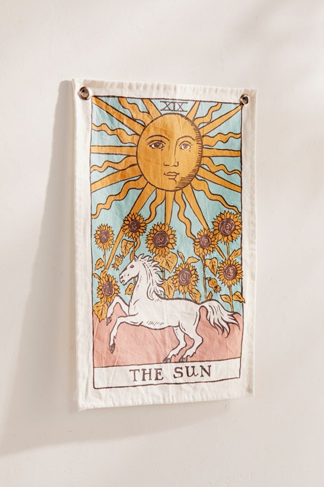 The Sun Tarot Card Tapestry #3