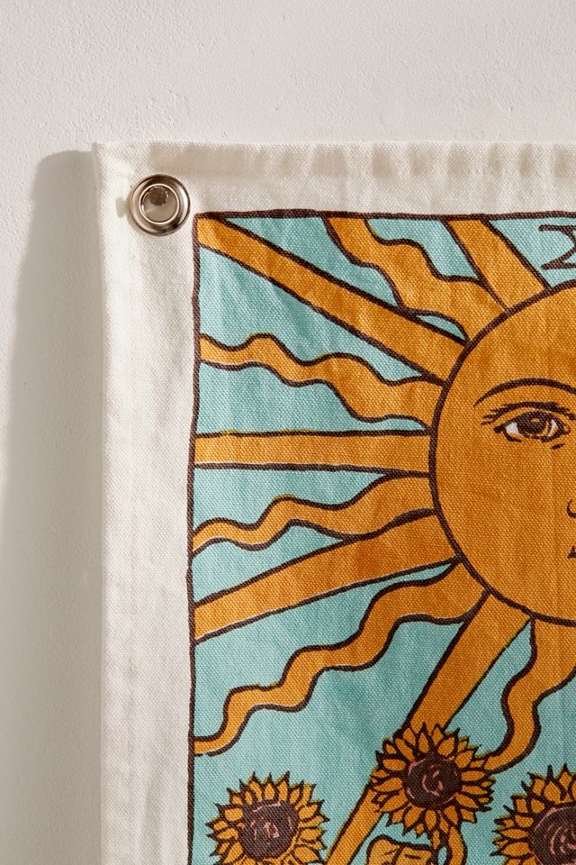 The Sun Tarot Card Tapestry #4