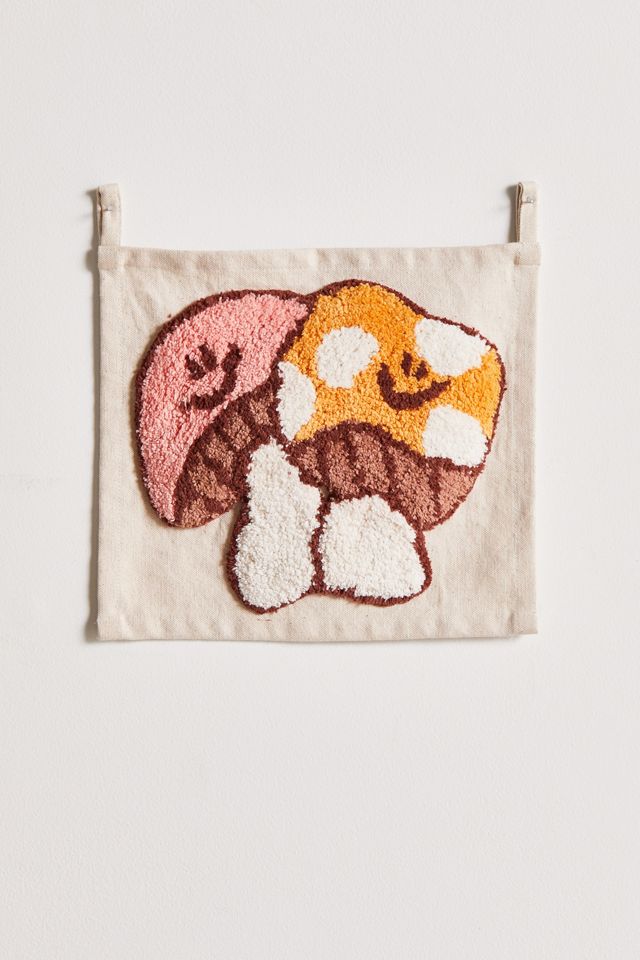 Tufted Mushroom Buddies Tapestry #1