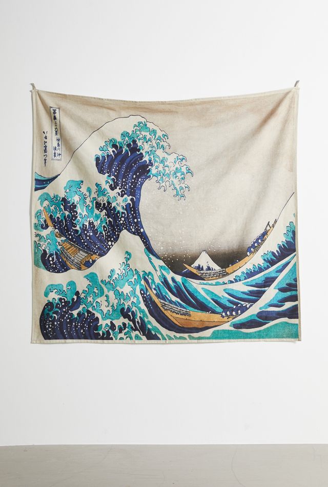 Wandteppich „The Great Wave Off Kanagawa“ #1