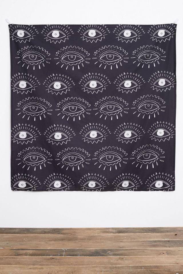 Tapisserie motif mauvais œil #1