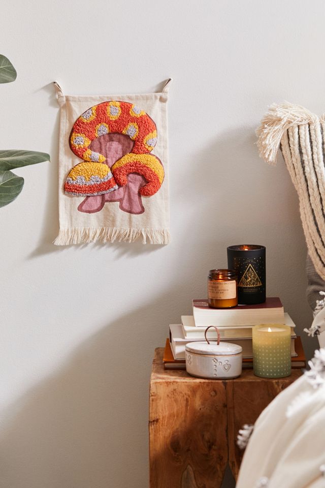 Tufted Mushroom Tapestry Urban Outfitters UK