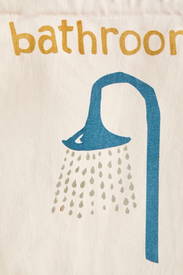 Tüflagge „Bathroom" zum Aufhängen #2