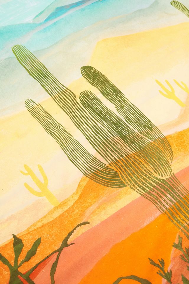 Cactus Desert Tapestry  #1