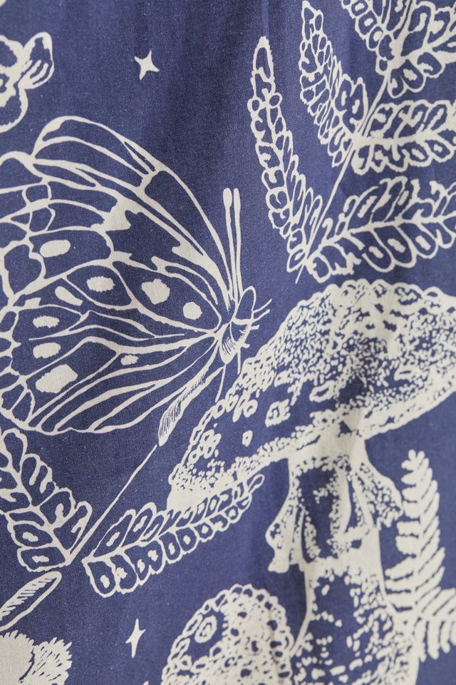 Mushroom Butterfly Tapestry #2