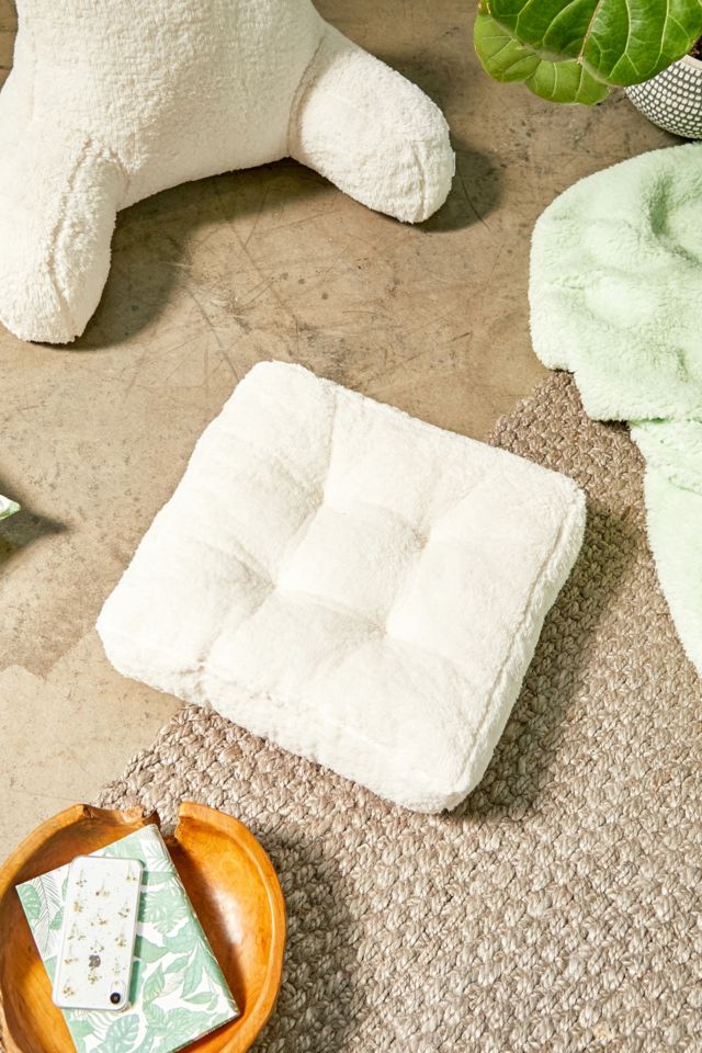 Sherpa floor clearance pillow