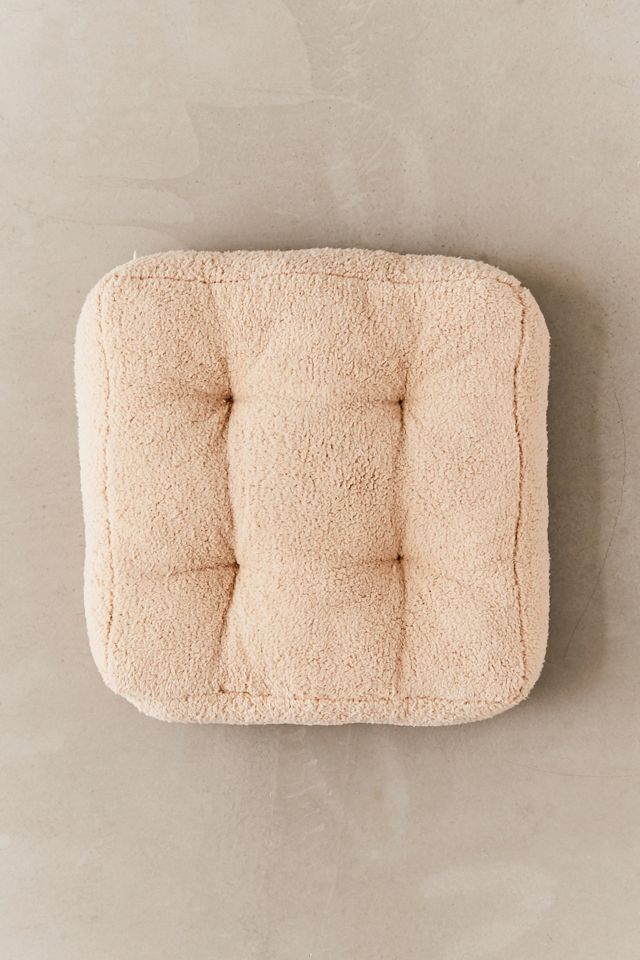 Sherpa Floor Cushion #1