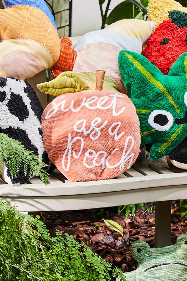 Peach shaped clearance cushion