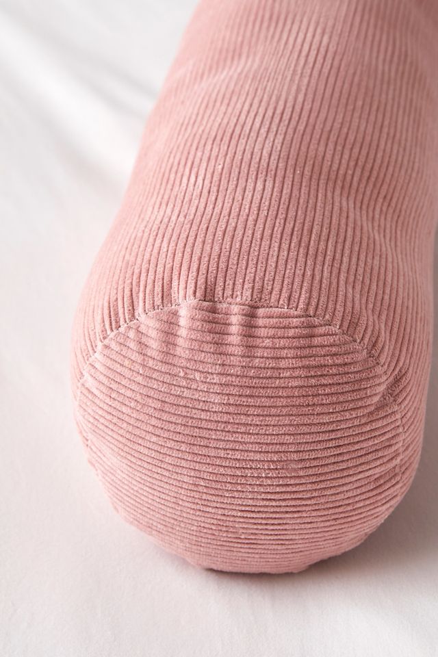 Flynn Pink Corduroy Bolster Cushion  #2