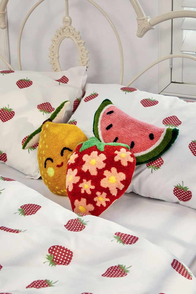 Mini Strawberry Tufted Cushion #1